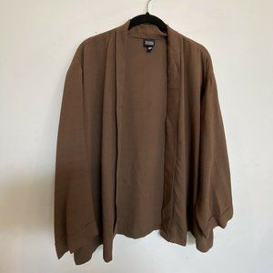 Eileen Fisher Open Front Mid Length Duster/Cardi